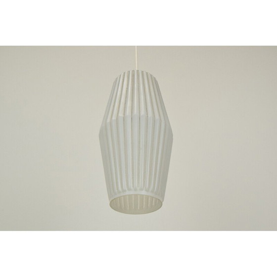 Image 1 of Suspension en verre vintage, tchèque 1960