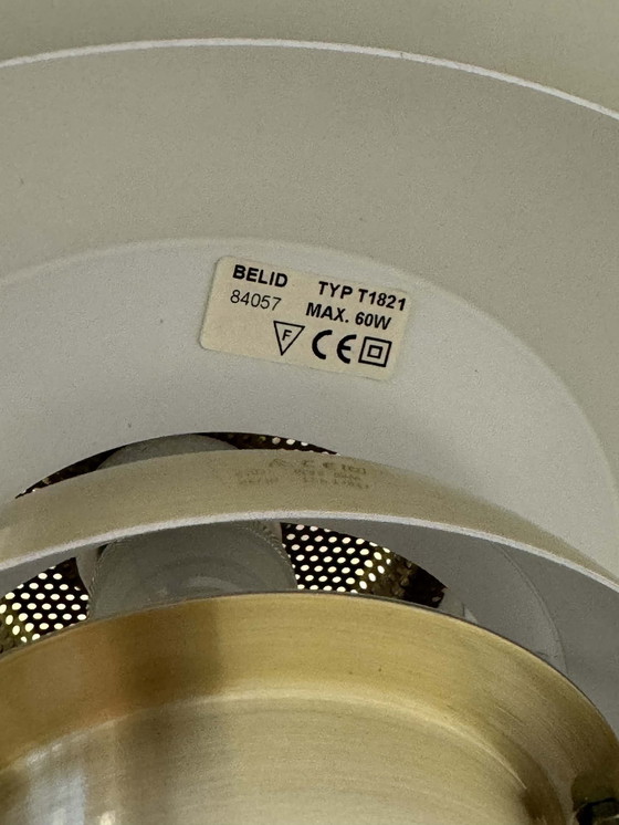 Image 1 of Lampe pendante danoise vintage en laiton