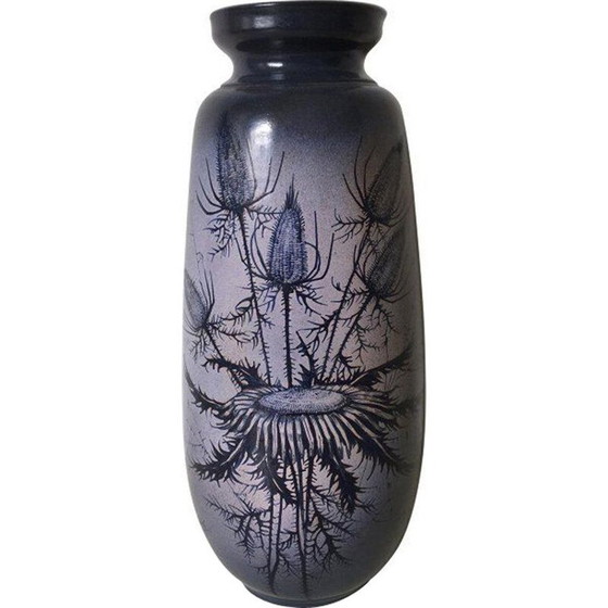 Image 1 of Vase vintage en céramique de Jaques Fonck et Jean Mateo pour Vallauris, 1960