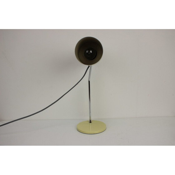 Image 1 of Lampe de table vintage en métal et chrome pour Napako, Tchécoslovaquie 1960