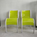 Ron Arad For Kartell '2 Plastic Fantastic Design Chairs'.