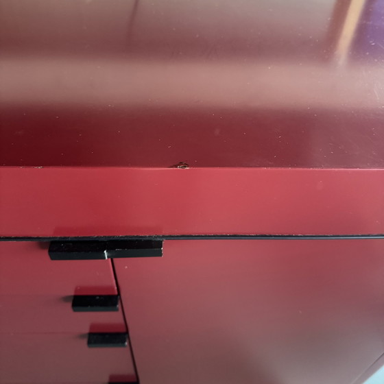 Image 1 of Pastoe Sideboard L-Series Wine red