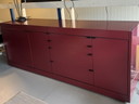 Pastoe Sideboard L-Series Wine red