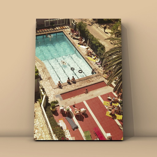 1X Fine Art Riviera Hotel Sol Estoril, 1967 | Hotel Pool Chic