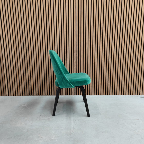 Image 1 of Knoll Saarinen Green Dining Chair