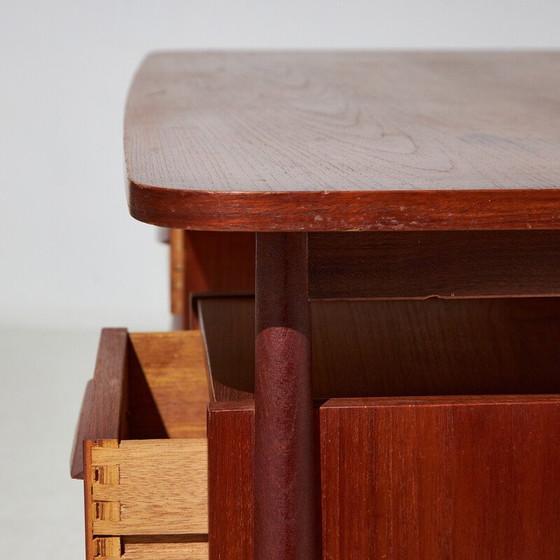 Image 1 of Bureau vintage en teck par Gunnar Nielsen Tibergaard, 1960