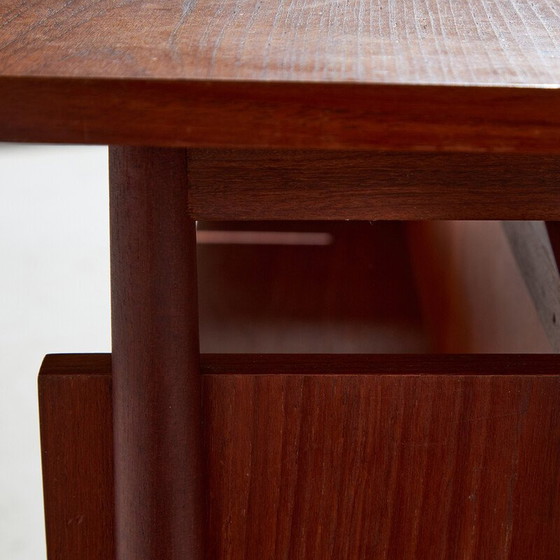 Image 1 of Bureau vintage en teck par Gunnar Nielsen Tibergaard, 1960