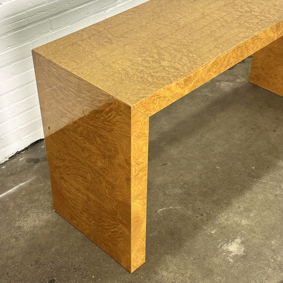 Image 1 of Table console en bois de ronce de Selva