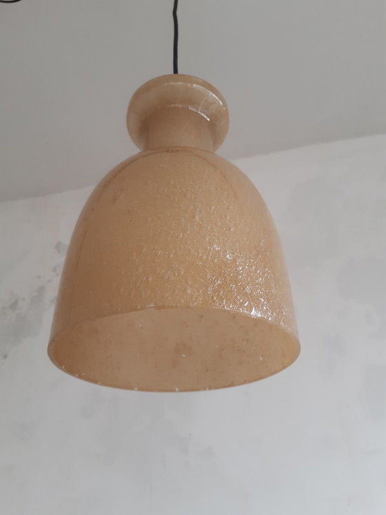 Image 1 of Raak Holland B-1203 Lampe suspendue en verre opalin sable