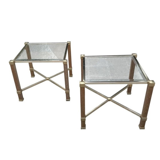 Image 1 of Paire de tables d'appoint vintage Anthios par Pierre Vandel, 1980