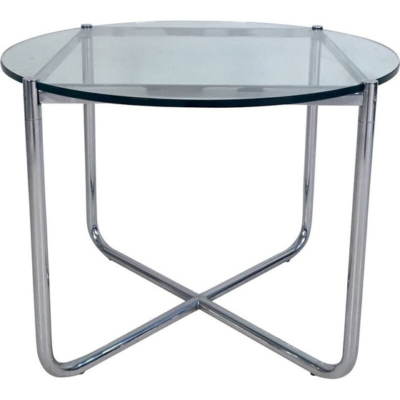 Image 1 of Table d'appoint vintage par Mies Van Der Rohe pour Knoll