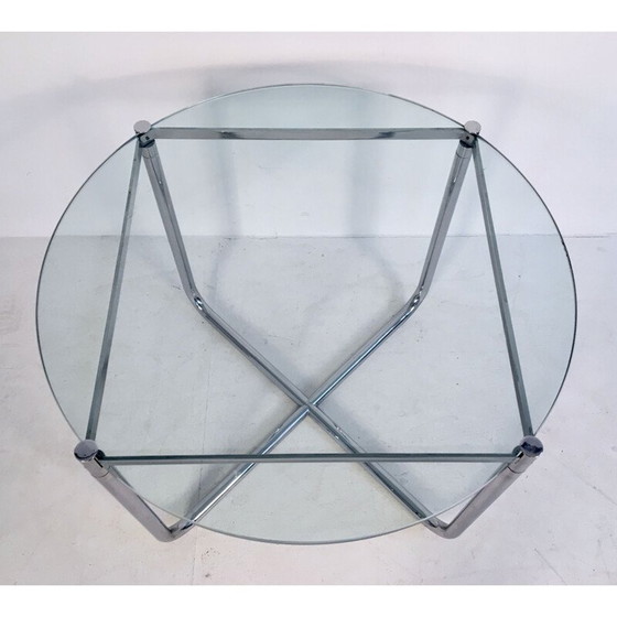 Image 1 of Table d'appoint vintage par Mies Van Der Rohe pour Knoll