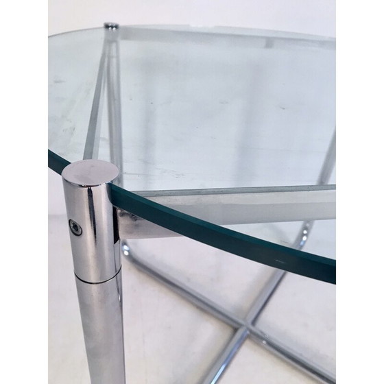 Image 1 of Table d'appoint vintage par Mies Van Der Rohe pour Knoll