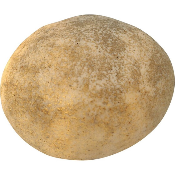 Image 1 of Vintage Galet fiberglass table lamp by André Cazenave, France