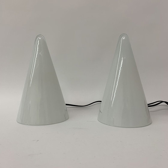 Image 1 of Ensemble de 2 lampes de table tipi vintage par SCE, 1970