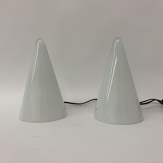 Image 1 of Ensemble de 2 lampes de table tipi vintage par SCE, 1970