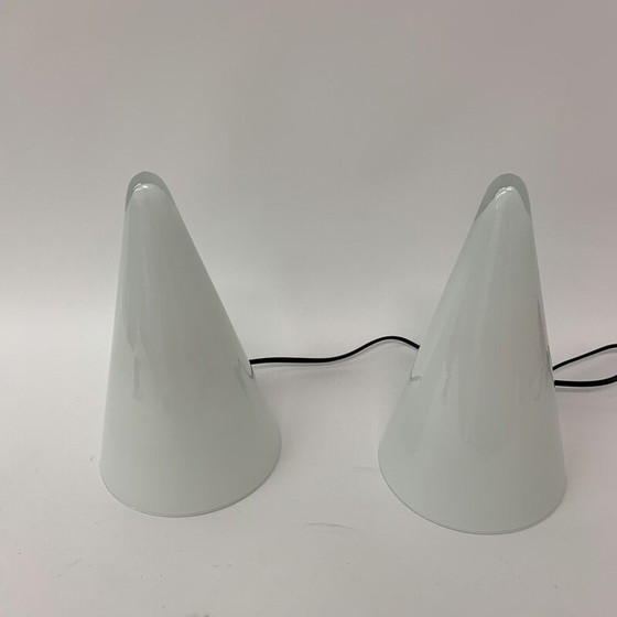 Image 1 of Ensemble de 2 lampes de table tipi vintage par SCE, 1970