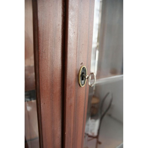 Image 1 of Bibliothèque et armoire vintage avec portes en verre, 1930