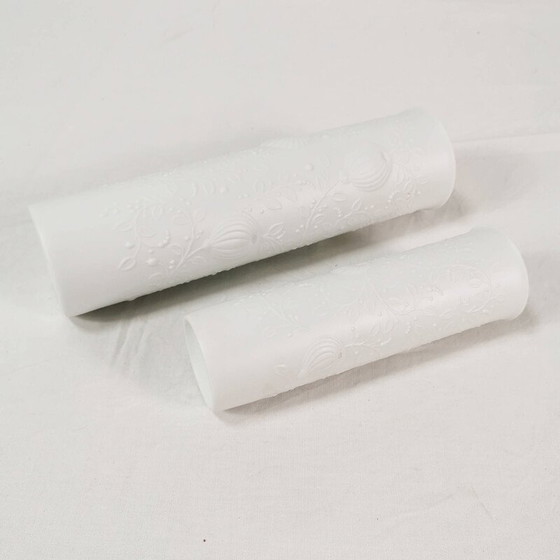 Image 1 of Paire de vases vintage en porcelaine de Kaiser, Allemagne années 1960