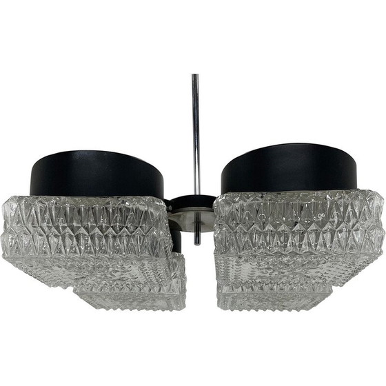 Image 1 of Lampe suspendue vintage par Napako, Tchécoslovaquie années 1960