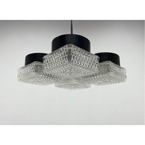 Image 1 of Lampe suspendue vintage par Napako, Tchécoslovaquie années 1960