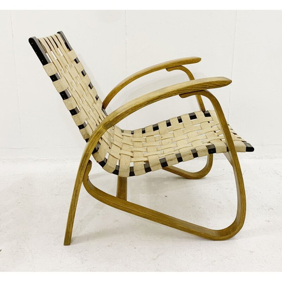 Image 1 of Paire de fauteuils vintage en bois courbé par Jan Vanek pour Up Závody, Tchécoslovaquie 1930