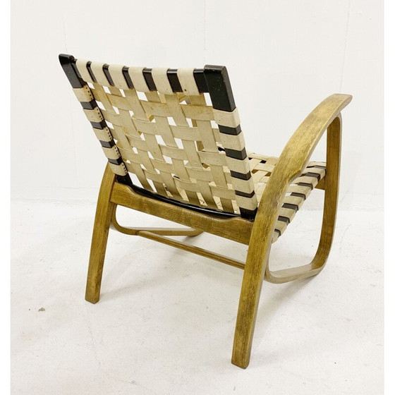 Image 1 of Paire de fauteuils vintage en bois courbé par Jan Vanek pour Up Závody, Tchécoslovaquie 1930