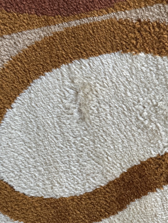 Image 1 of Tapis Vintage Design Années 60 70 