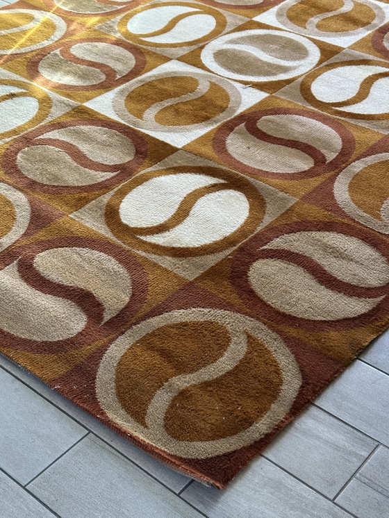 Image 1 of Tapis Vintage Design Années 60 70 