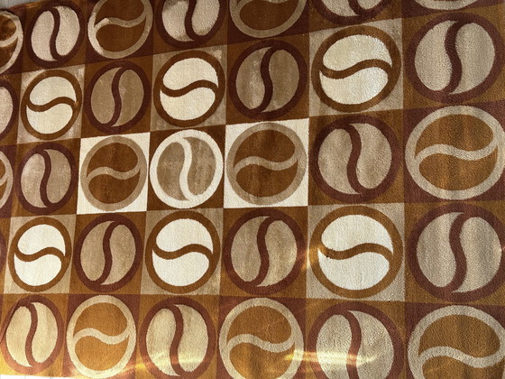 Image 1 of Tapis Vintage Design Années 60 70 