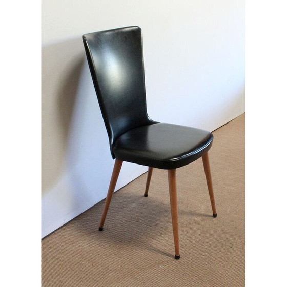 Image 1 of Ensemble de 8 chaises vintage Baumann Essor, 1960