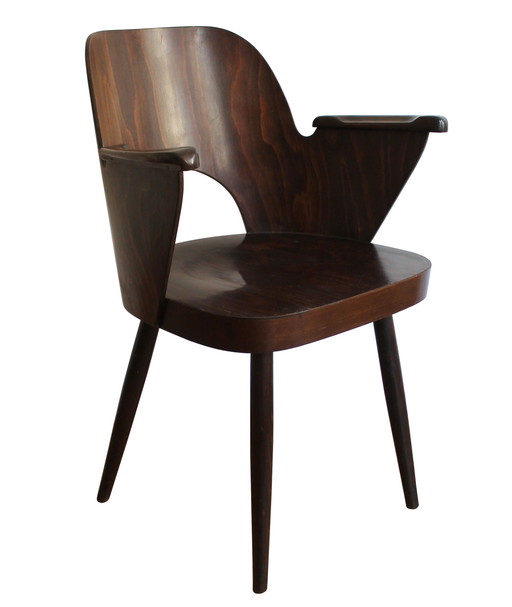 Mid Century Dining Chair N.1515 By Oswald Haerdtl For Ton Company