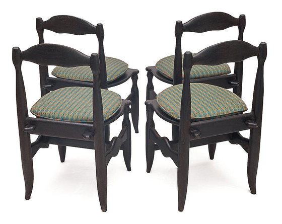 Image 1 of Set De 4 Chaises Par Guillerme Et Chambron