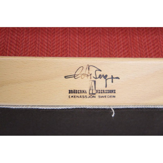 Image 1 of Fauteuil vintage par Gustaf Axel Berg pour Bröderna Anderssons, Suède 1950