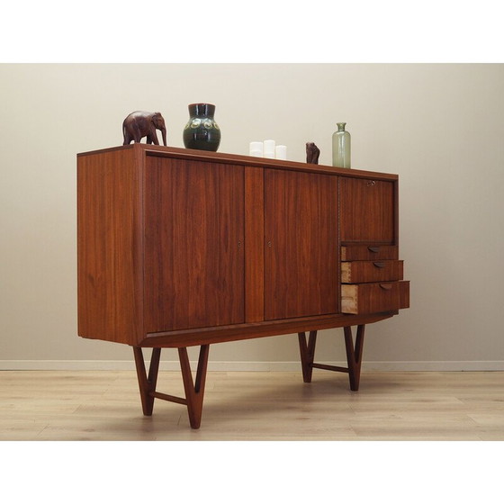 Image 1 of Buffet haut vintage en teck par Kurt Østervig, 1960s