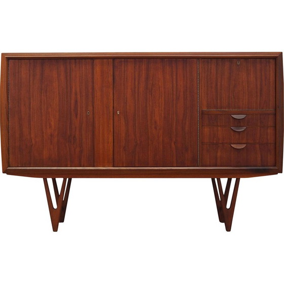 Image 1 of Buffet haut vintage en teck par Kurt Østervig, 1960s