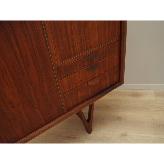 Image 1 of Buffet haut vintage en teck par Kurt Østervig, 1960s