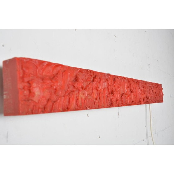 Image 1 of Applique vintage rouge, 1970