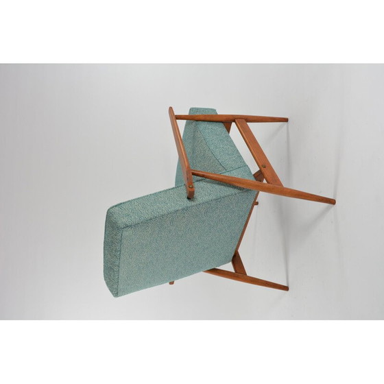 Image 1 of Fauteuil vintage FOX émeraude