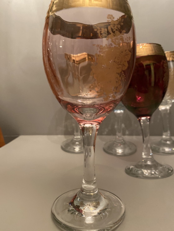 Image 1 of 5 Verres À Pied Murano