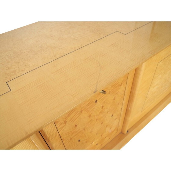 Image 1 of Buffet vintage en bois de citronnier verni, années 1940