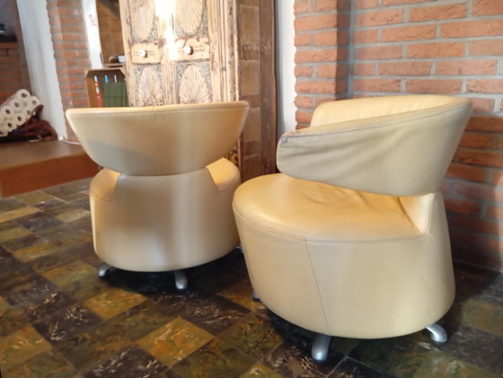 Image 1 of 2x Cassina Aki Biki Club Chairs