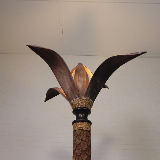 Image 1 of Lampe sur pied en forme de palmier, 1970