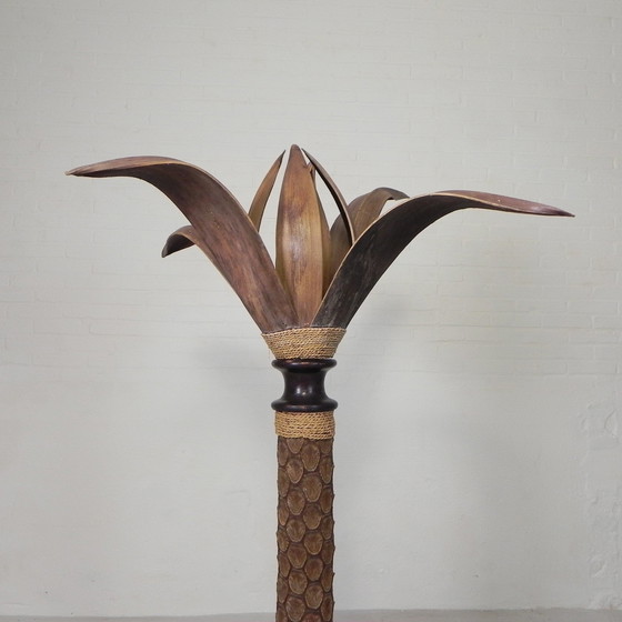 Image 1 of Lampe sur pied en forme de palmier, 1970