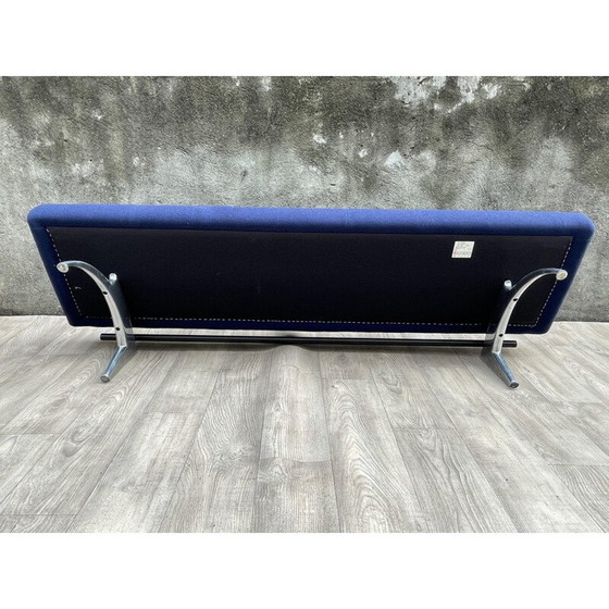 Image 1 of Banc vintage en acier recouvert de mousse de polyuréthane par Rodolfo Dordoni pour Moroso, 1980