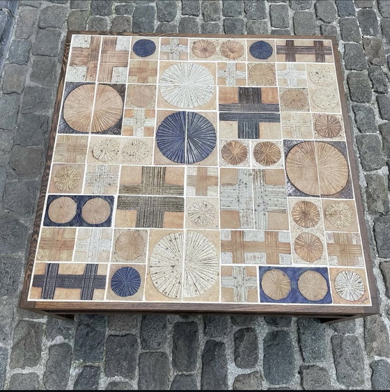 Image 1 of Une Table Basse en Céramique de Tue Poulsen, Danemark, 1960's