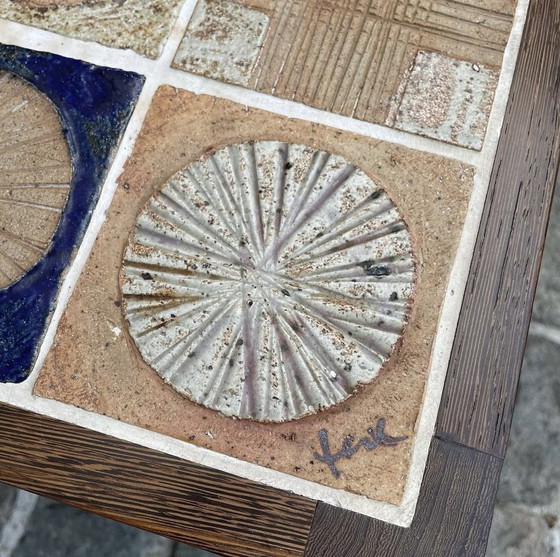 Image 1 of Une Table Basse en Céramique de Tue Poulsen, Danemark, 1960's