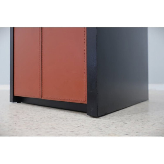 Image 1 of Armoire vintage à volets roulants par Giorgetti, années 1980