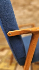 Paire De Fauteuil Josef Hillerband Pour Wilkhahn 1960