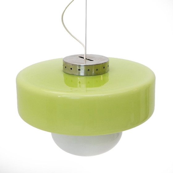 Image 1 of Lustre en verre Mazzega, 1970S